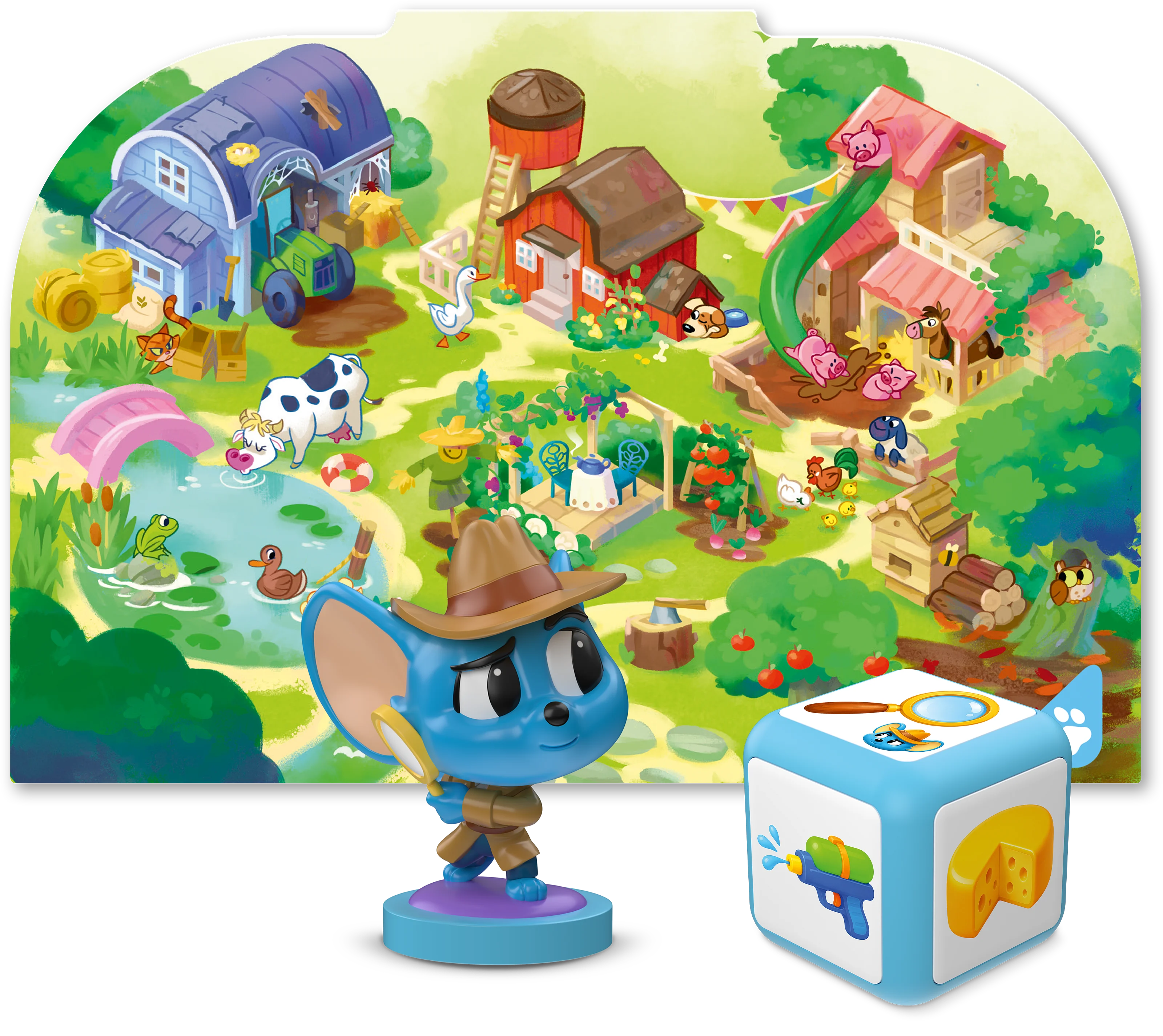 noinoi Die Detektiere: Play-Set Bingo Frontal, Front
