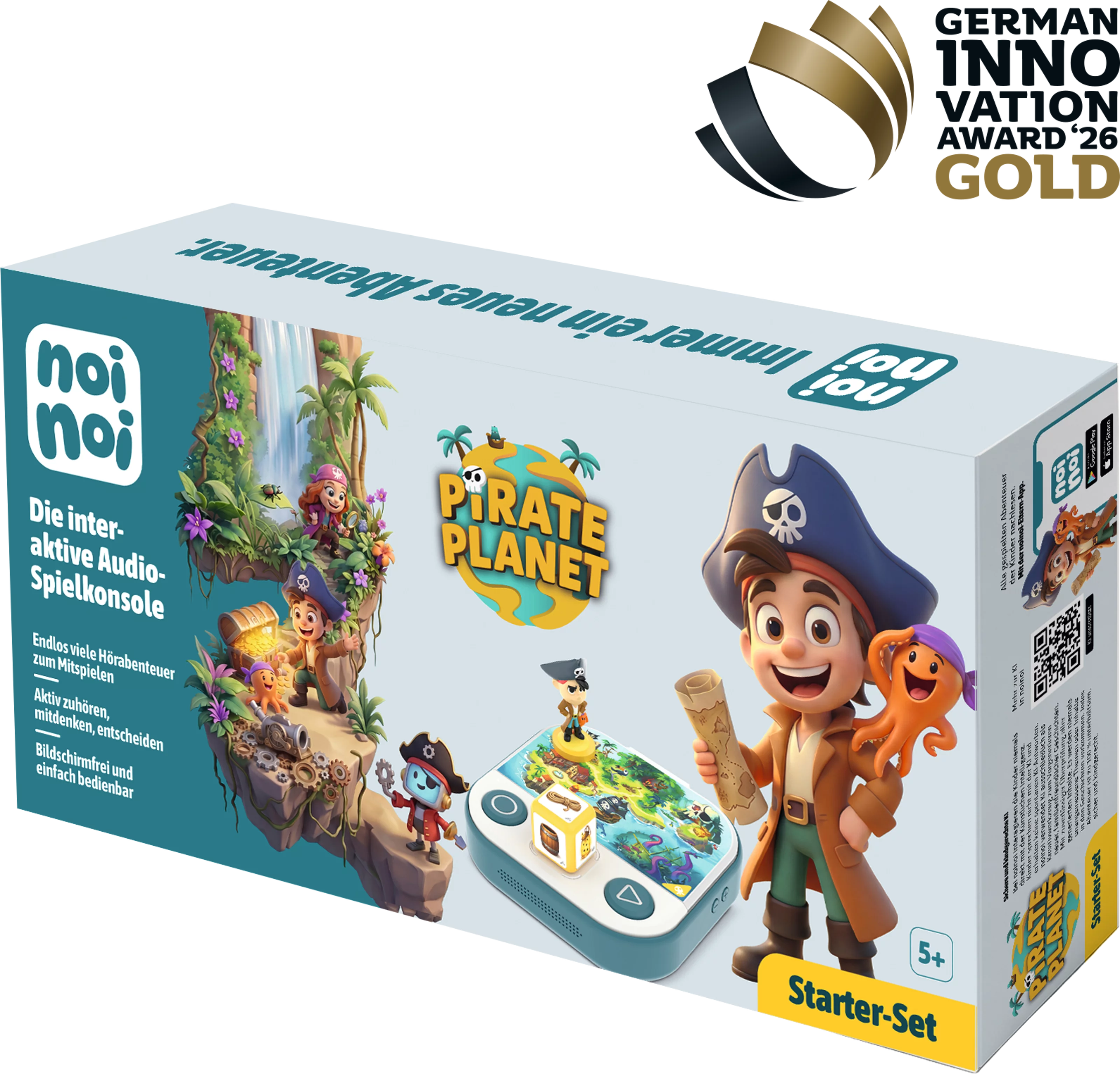 noinoi Starter-Set Pirate Planet Frontal, Front