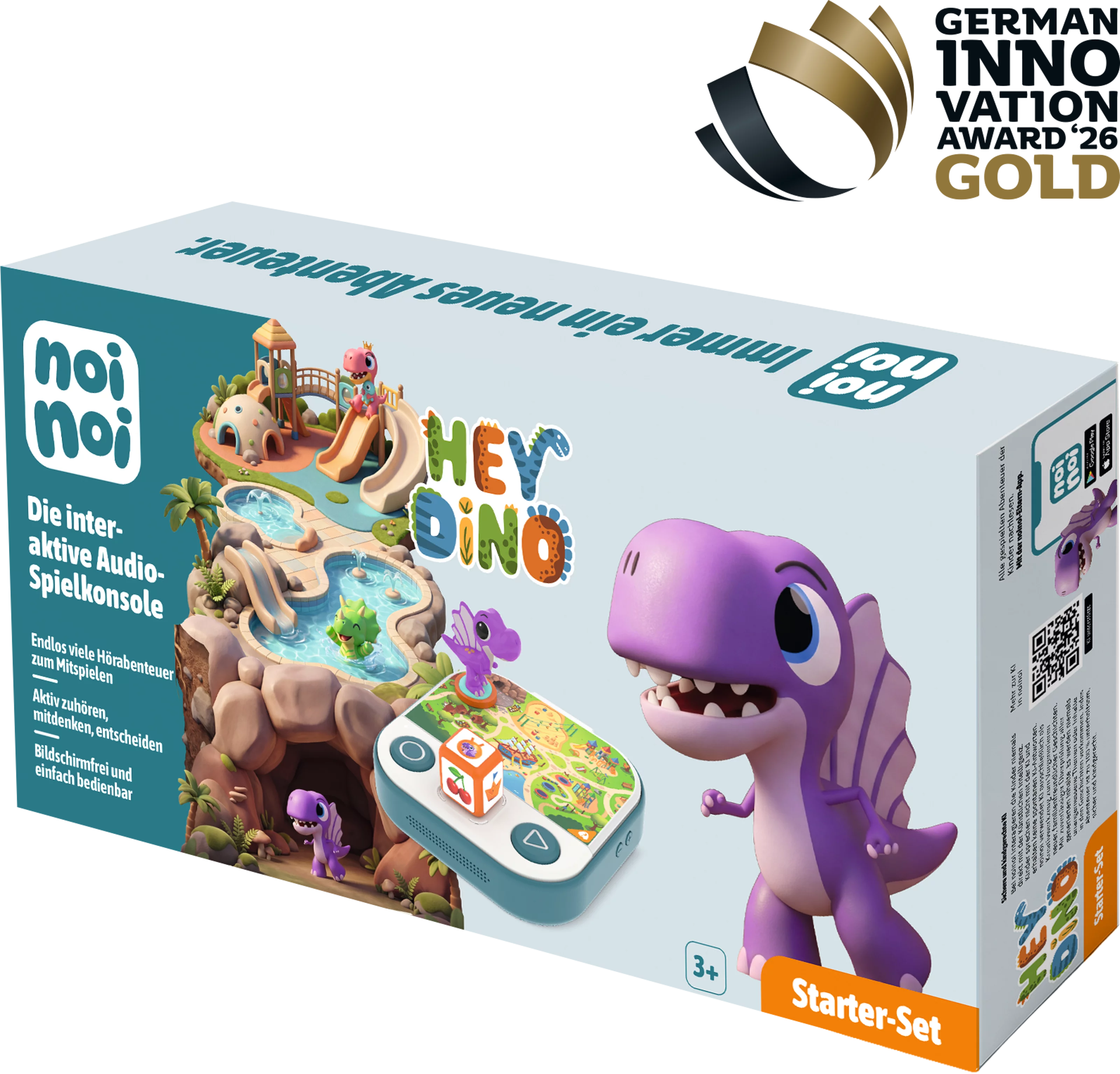noinoi Starter-Set Hey Dino! Frontal, Front