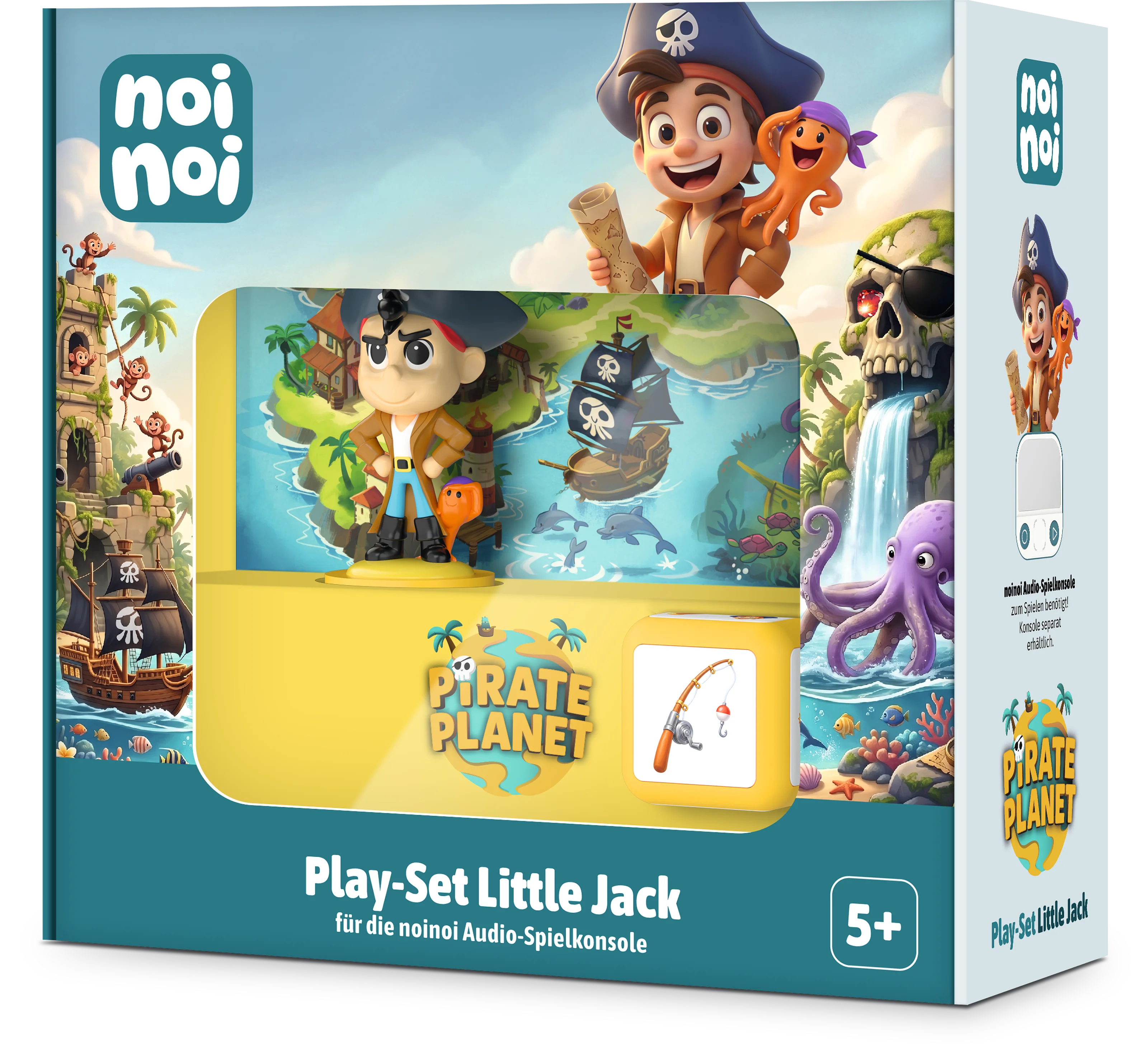 noinoi Pirate Planet: Play-Set Little Jack Frontal, Front